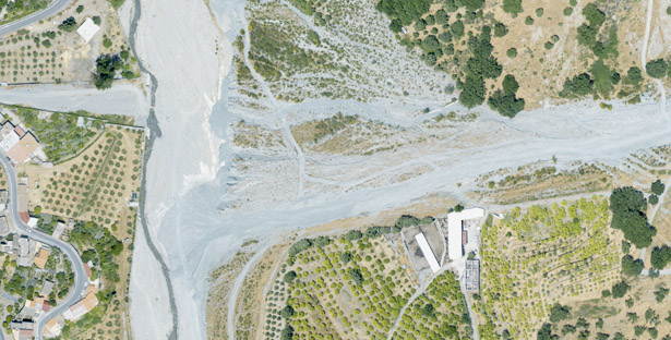 Active alluvial fans in Calabria, Southern Italy